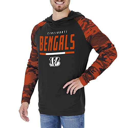 Zubaz NFL Teams Men's Lightweight Pullover Hoodie