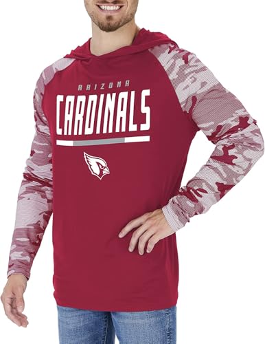 Zubaz NFL Teams Men's Lightweight Pullover Hoodie