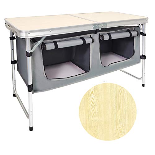HYMnature Premium Folding Camp Table