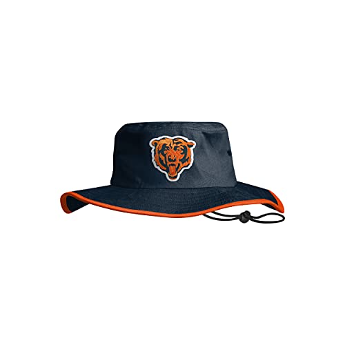 NFL Solid Team Color Logo Sport Outdoor Sun Bucket Boonie Hat