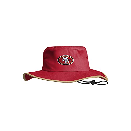 NFL Solid Team Color Logo Sport Outdoor Sun Bucket Boonie Hat