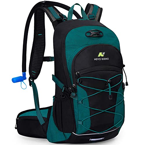 Hydration Backpack 3L Water Bladder, Hiking Water Backpack with Rain Cover, Insulation Hydration Daypack Rucksack for Cycling