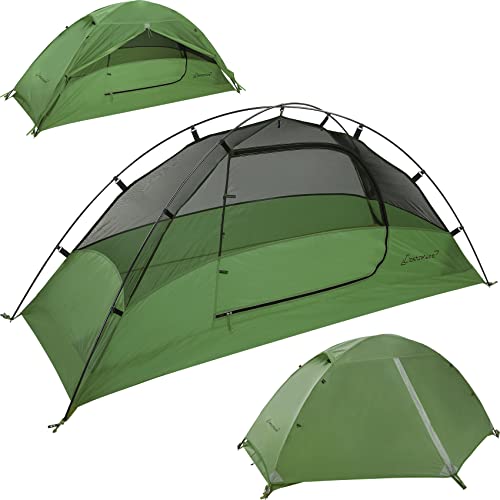 Clostnature Crux Lightweight Tent for Backpacking - 1/2/3/4 Person Ultralight Backpacking Tent, Waterproof Easy Setup Camping Tent, Hiking Tent for Outdoor, Hiking and Mountaineering
