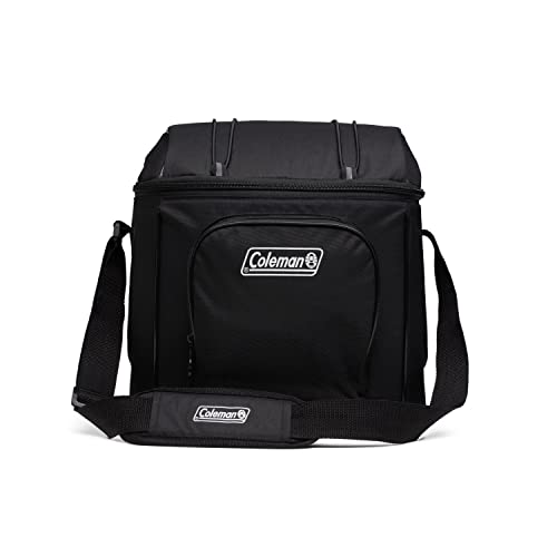 Coleman Chiller Insulated Soft Cooler, Leakproof 9/16/30 Can Cooler with 12+ Hour Ice Retention, Made with Recycled Materials