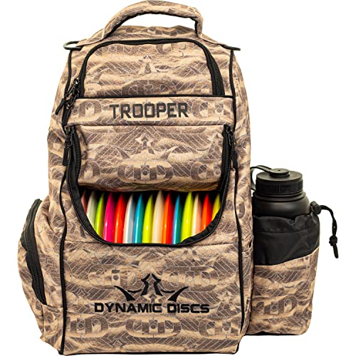Dynamic Discs Trooper Disc Golf Bag | Large Frisbee Bags with 18+ Discs Capacity | Lightweight & Durable Backpack | Great Gifts or Disc Golf Accessories for Men | Ideal for Beginners & Pro Players