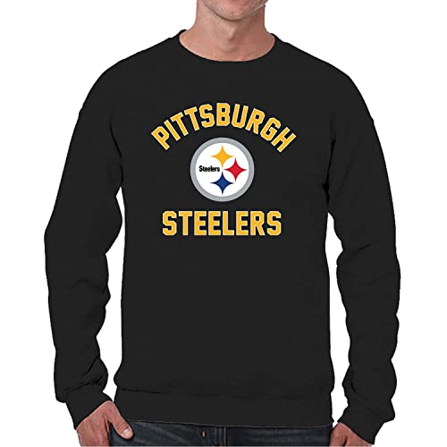 Team Fan Apparel NFL Adult Gameday Football Crewneck Sweatshirt - Cotton Blend - Stay warm, comfortable & stylish on game day