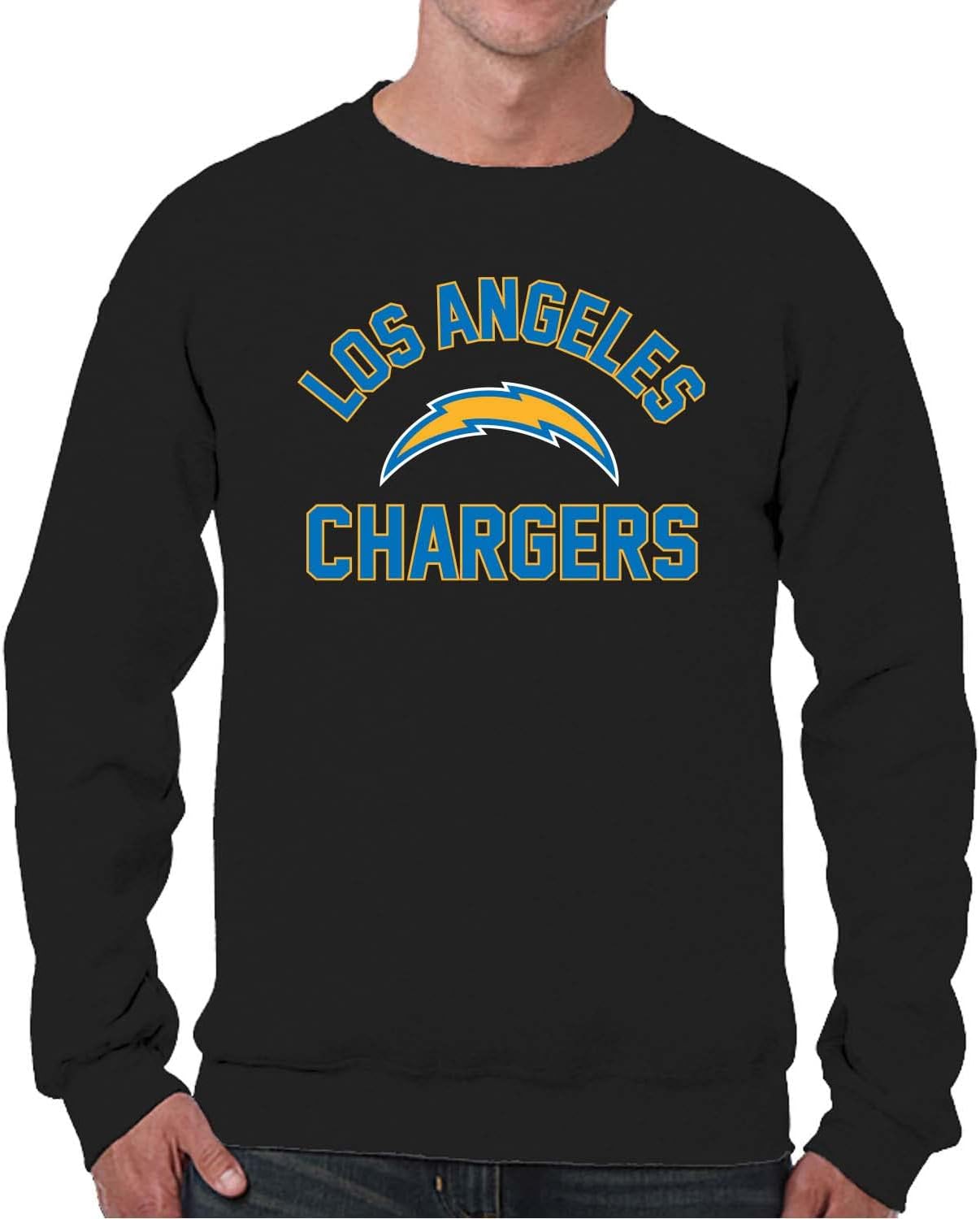 Team Fan Apparel NFL Adult Gameday Football Crewneck Sweatshirt - Cotton Blend - Stay warm, comfortable & stylish on game day