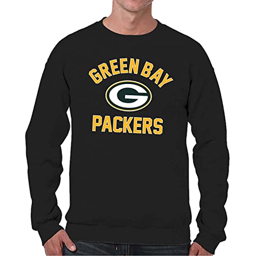 Team Fan Apparel NFL Adult Gameday Football Crewneck Sweatshirt - Cotton Blend - Stay warm, comfortable & stylish on game day