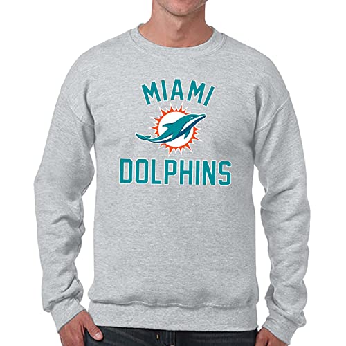 Team Fan Apparel NFL Adult Gameday Football Crewneck Sweatshirt - Cotton Blend - Stay warm, comfortable & stylish on game day