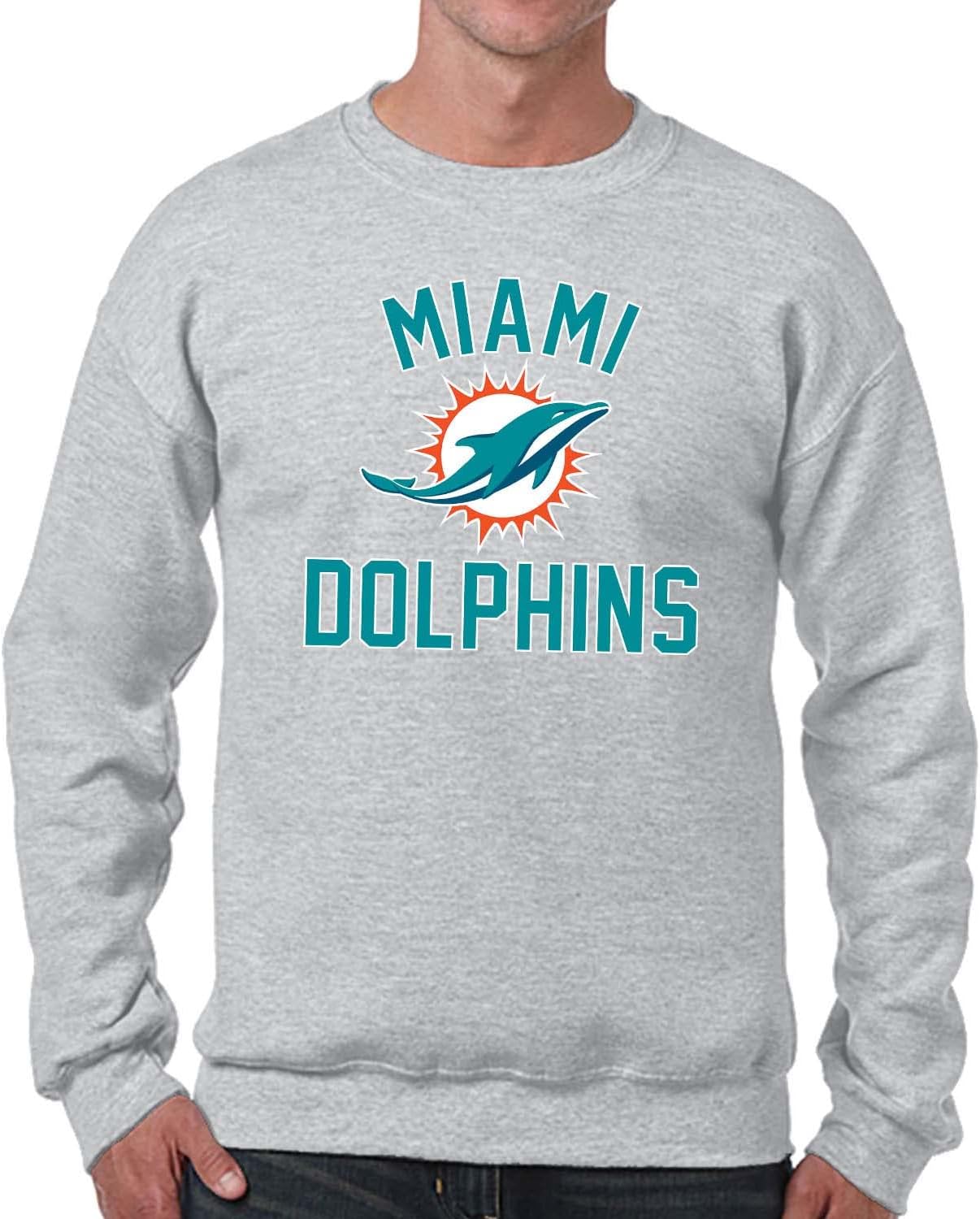 Team Fan Apparel NFL Adult Gameday Football Crewneck Sweatshirt - Cotton Blend - Stay warm, comfortable & stylish on game day