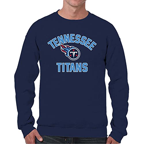 Team Fan Apparel NFL Adult Gameday Football Crewneck Sweatshirt - Cotton Blend - Stay warm, comfortable & stylish on game day