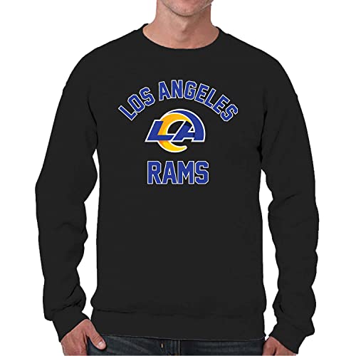 Team Fan Apparel NFL Adult Gameday Football Crewneck Sweatshirt - Cotton Blend - Stay warm, comfortable & stylish on game day