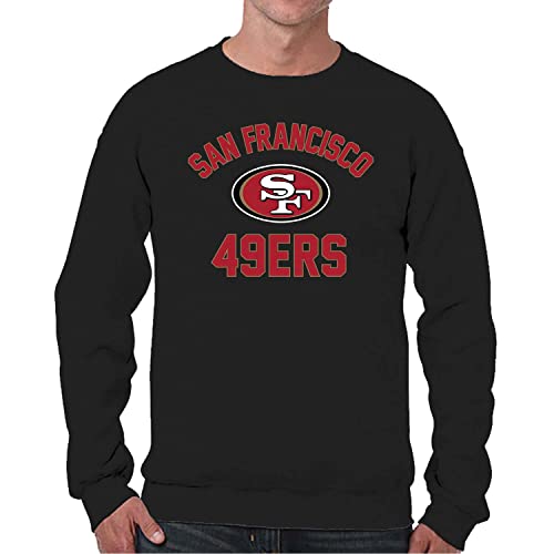 Team Fan Apparel NFL Adult Gameday Crewneck (49ers)