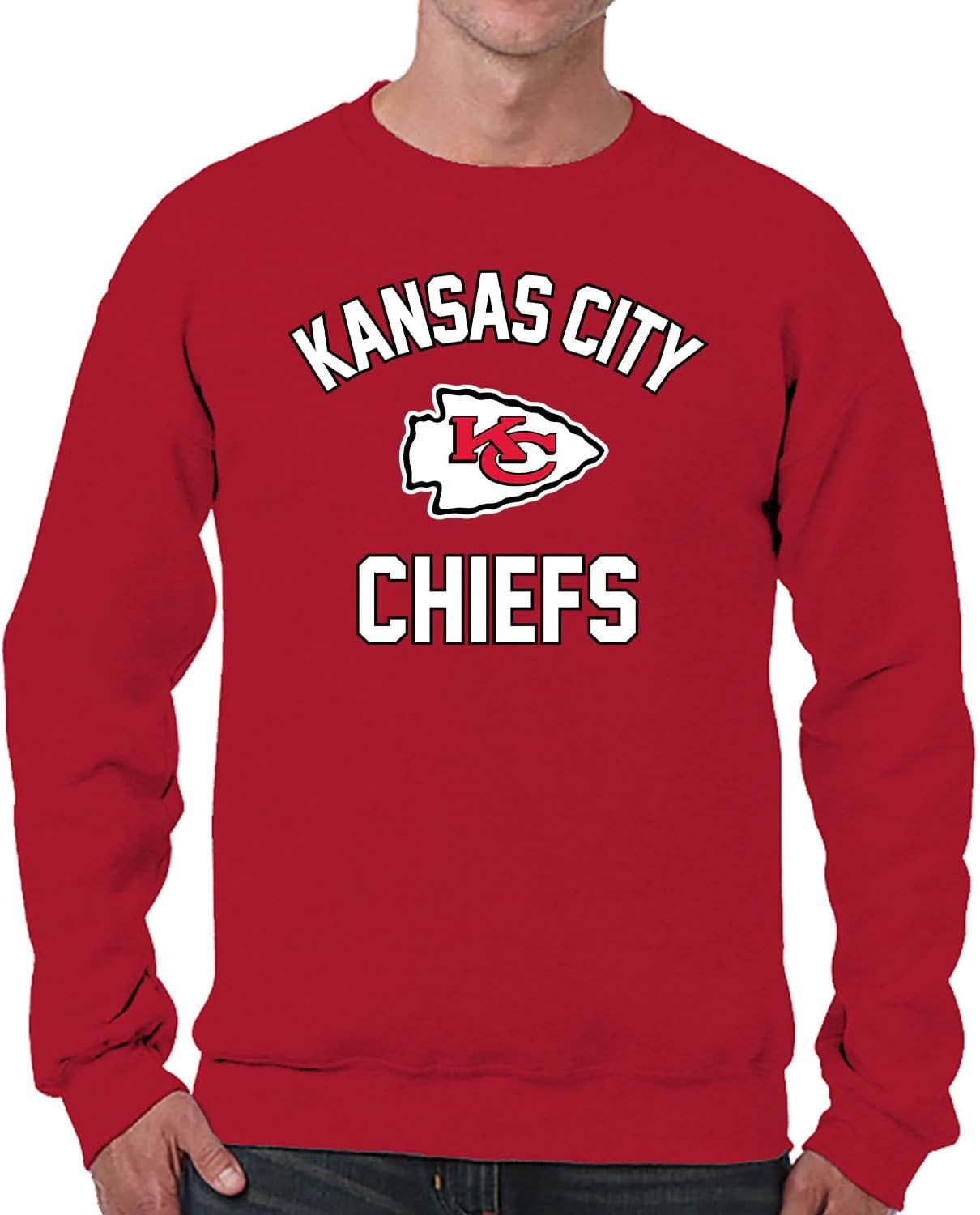 Team Fan Apparel NFL Adult Gameday Football Crewneck Sweatshirt