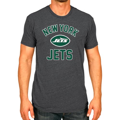 Team Fan Apparel NFL Adult Gameday T-Shirt - Cotton Blend - Tagless - Semi-Fitted - Unleash Your Team Spirit During Game Day