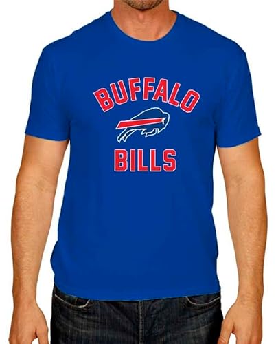 Team Fan Apparel NFL Adult Gameday T-Shirt - Cotton Blend - Tagless - Semi-Fitted - Unleash Your Team Spirit During Game Day