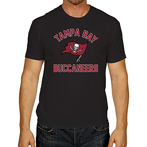 Team Fan Apparel NFL Adult Gameday T-Shirt - Cotton Blend - Tagless - Semi-Fitted - Unleash Your Team Spirit During Game Day