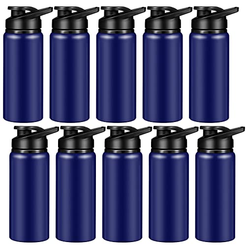 CHENGU Water Bottle Bulk 20 oz Aluminum Reusable Bottles Lightweight Snap Lid Water Cups Easy Carry Leak Proof Travel Tumbler for Gym Sports Camping Hiking Fishing