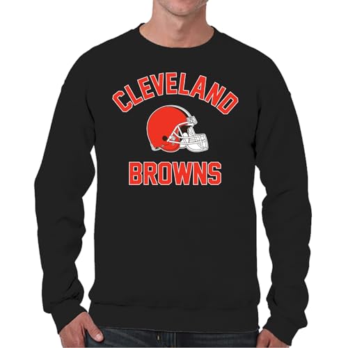 Team Fan Apparel NFL Adult Gameday Football Crewneck Sweatshirt - Cotton Blend - Stay warm, comfortable & stylish on game day