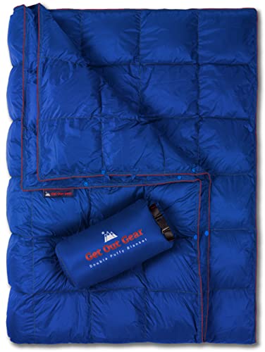 Get Out Gear Double Puffy (Blue/Red)
