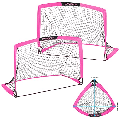 WEKEFON Pop Up Soccer Goals