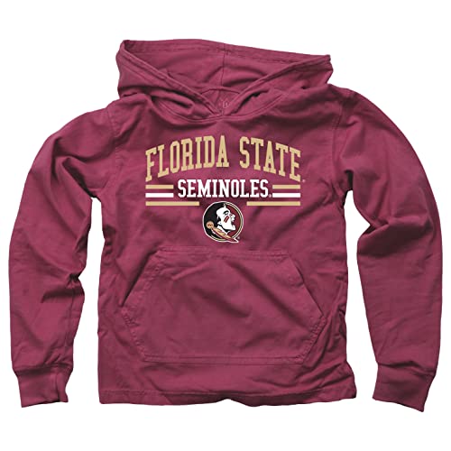 Wes and Willy Youth Boys College Team Long Sleeve Hooded T-Shirt