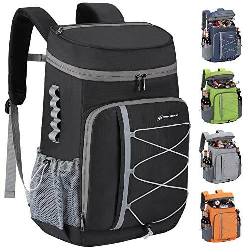 Maelstrom Cooler Backpack - 35/50 Can Insulated Soft Cooler Lunch Bag for Camping, Beach, Hiking & Shopping