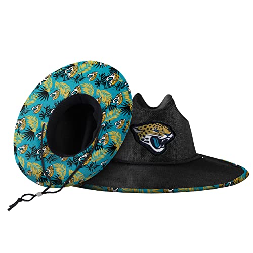 FOCO All-Over Team Floral Straw Hat