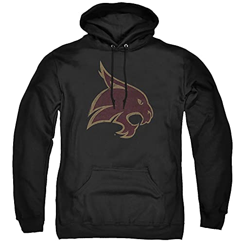 LOGOVISION Official Collegiate Distressed Primary Logo Adult Pullover Hoodie Collection