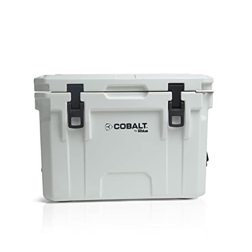 Cobalt 25 Quart Roto-Molded Super Ice Cooler | Large Ice Chest Holds Ice Up to 3 Days |
