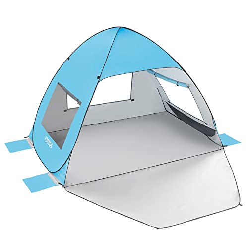 TOBTOS UPF 50+ Pop Up Beach Tent