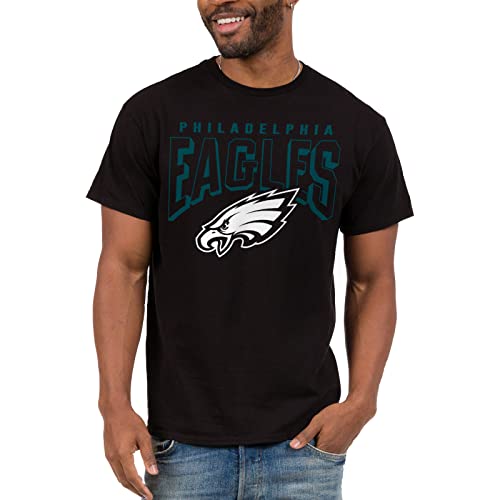 Junk Food Bold Logo - Unisex Adult Short Sleeve Fan T-Shirt for Men and Women (Arizona Cardinals, Medium)