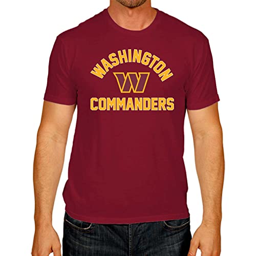 Team Fan Apparel NFL Adult Gameday T-Shirt - Cotton Blend - Tagless - Semi-Fitted - Unleash Your Team Spirit During Game Day