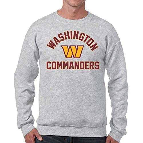 Team Fan Apparel NFL Adult Gameday Football Crewneck Sweatshirt - Cotton Blend - Stay warm, comfortable & stylish on game day