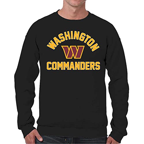 Team Fan Apparel NFL Adult Gameday Football Crewneck Sweatshirt - Cotton Blend - Stay warm, comfortable & stylish on game day