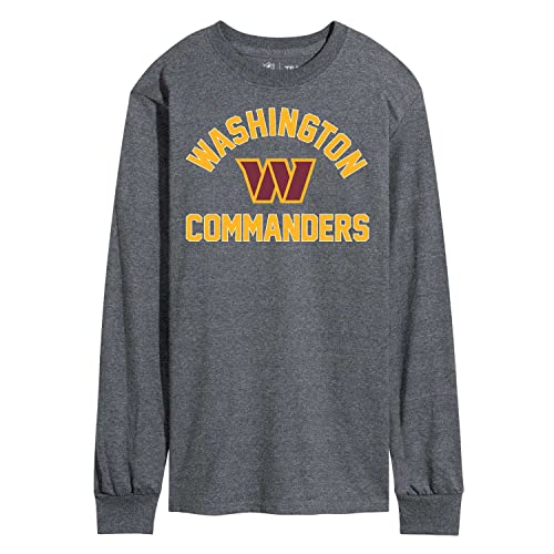 Team Fan Apparel NFL Gameday Adult Long Sleeve Shirt, Lightweight Tagless Long Sleeve T-Shirt with Side Vent Construction