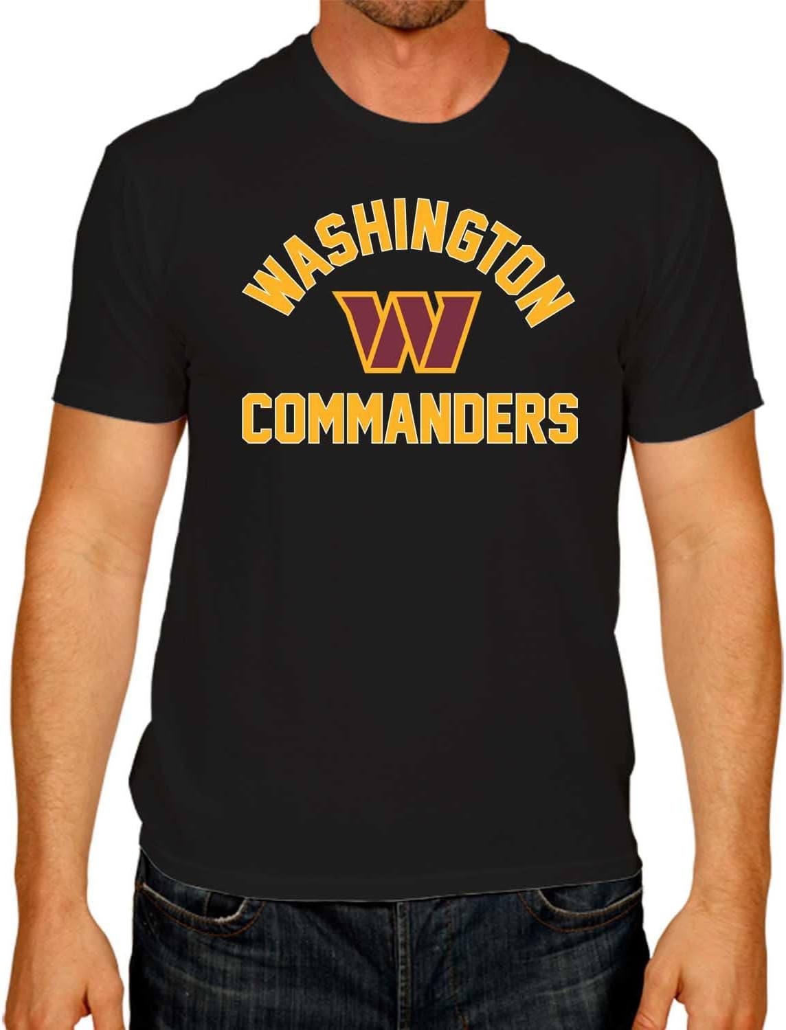 Team Fan Apparel NFL Adult Gameday T-Shirt - Cotton Blend - Tagless - Semi-Fitted - Unleash Your Team Spirit During Game Day