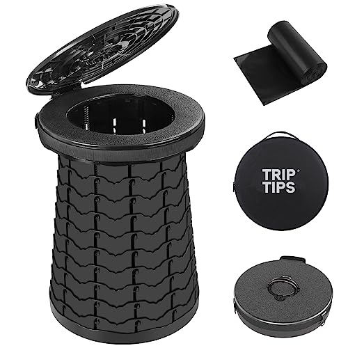 TRIPTIPS Retractable Portable Toilet