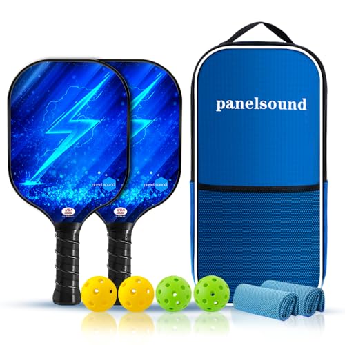 Panel Sound USAPA Pickleball Set (w/ Towels)