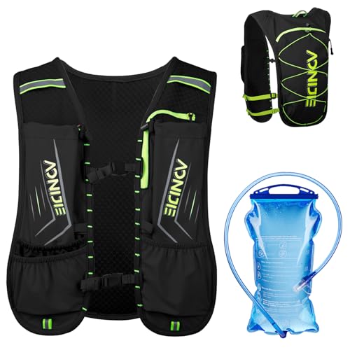 Azarxis Hydration Running Vest Backpack Pack 5L 5.5L for Women and Men Jogging Trail Race Marathon Cycling Hiking