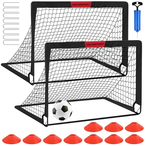 VAVOSPORT Kids Soccer Goals (Top Rated)