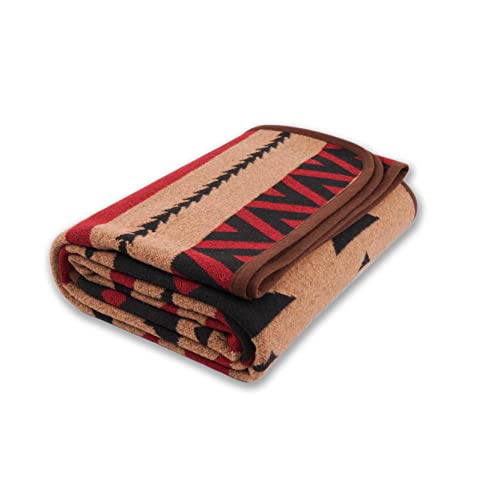 PuTian Merino Wool Blanket (Fire Light Tan)