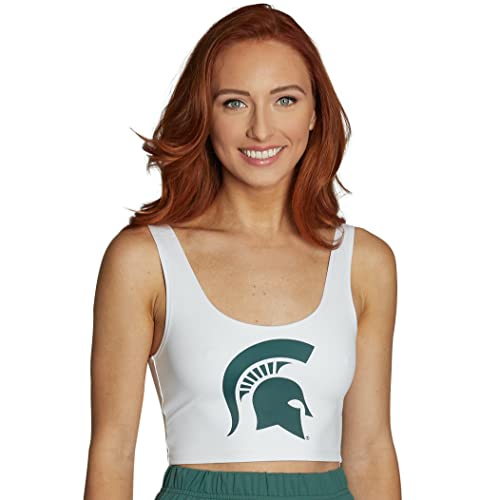 Lojobands Women's College Gameday Outfit Tank Top Tailgate Crop Top One Size Fits Most