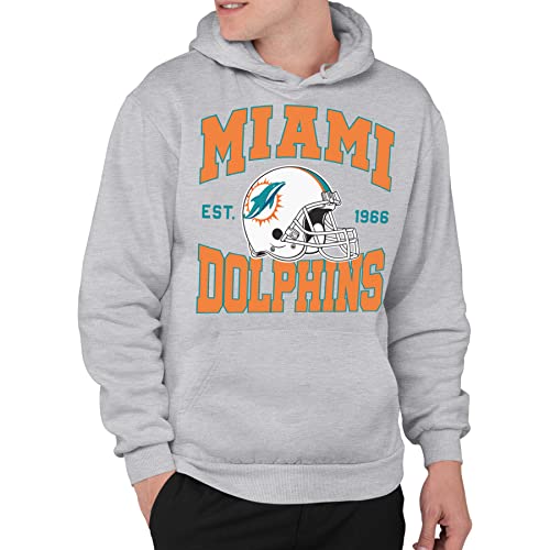 Junk Food Clothing x NFL - Team Helmet - Unisex Adult Pullover Hoodie for Men and Women - Officially Licensed NFL Apparel