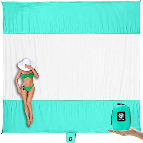 WEKAPO Beach Blanket Sandproof Waterproof