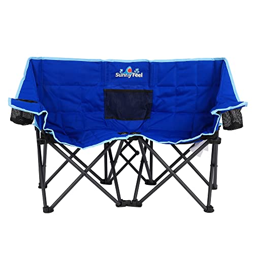 SUNNYFEEL Kids Folding Double Chair