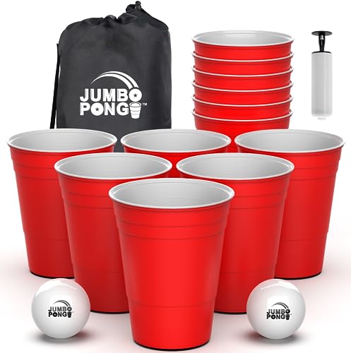 Jumbo Pong Giant Yard Pong Set