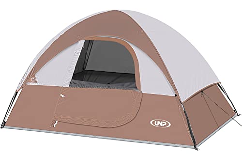 Camping Tent 2 Person, Waterproof Windproof Tent with Rainfly Easy Set up-Portable Dome Tents for Camping...