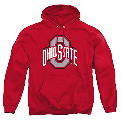 LOGOVISION Distressed Pullover Hoodie