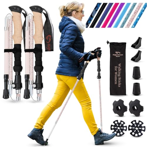 High Stream Gear Foldable Trekking Poles